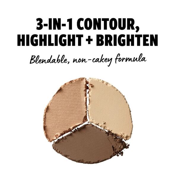 Face Sculpting Palette Define & Brighten Facial Contours NYX Professional Makeup - Picture 1 of 7